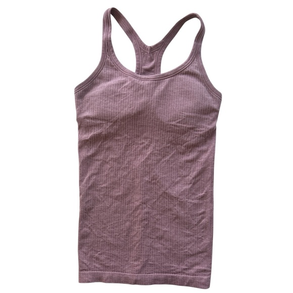 Lululemon Ebb To Street Tank II in Figue Pink Size 4 Gently Used - Picture 4 of 7